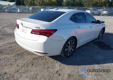 2016 Acura Tlx из США, поврежденный, VIN 19UUB1F30GA003599